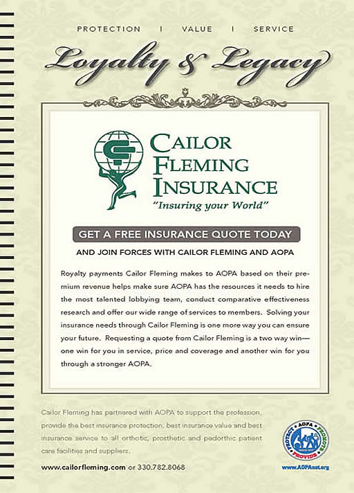 AOPA O&P Insurance Program | AOPA – AMERICAN ORTHOTIC & PROSTHETIC