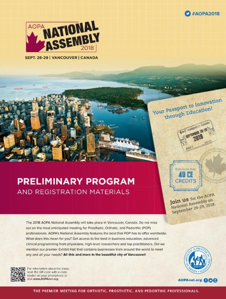 2018 AOPA National Assembly Preliminary Program by AOPA 
